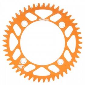 209-167-0035 Tusk Rear Aluminum Sprocket 49 Tooth Orange