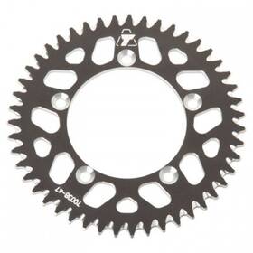 209-167-0038 Tusk Rear Aluminum Sprocket 47 Tooth Black
