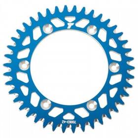 209-167-0063 Tusk Rear Aluminum Sprocket 42 Tooth Blue 209-167-0063 Tusk Rear Aluminum Sprocket 42 Tooth Blue