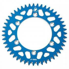 209-167-0065 Tusk Rear Aluminum Sprocket 47 Tooth Blue