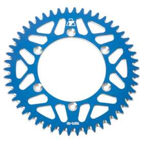 209-167-0071 Tusk Rear Aluminum Sprocket 50 Tooth Blue