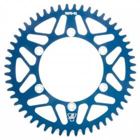209-167-0075 Tusk Rear Aluminum Sprocket 52 Tooth Blue