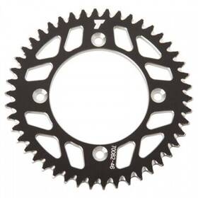 209-167-0082 Tusk Rear Aluminum Sprocket 46 Tooth Black