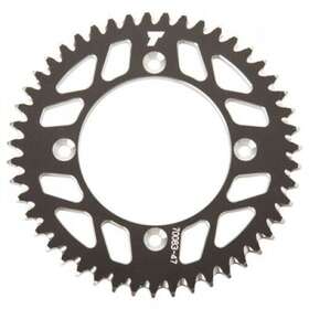209-167-0083 Tusk Rear Aluminum Sprocket 47 Tooth Black