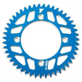 209-167-0084 Tusk Rear Aluminum Sprocket 47 Tooth Blue