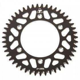 209-167-0097 Tusk Rear Aluminum Sprocket 47 Tooth Black