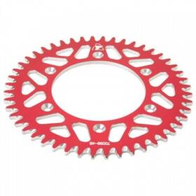 209-167-0099 Tusk Rear Aluminum Sprocket 48 Tooth Red