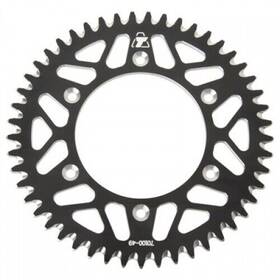 209-167-0100 Tusk Rear Aluminum Sprocket 49 Tooth Black