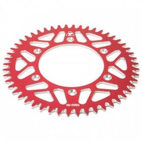 209-167-0103 Tusk Rear Aluminum Sprocket 50 Tooth Red