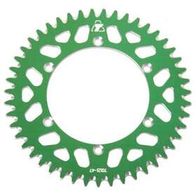 209-167-0121 Tusk Rear Aluminum Sprocket 47 Tooth Green