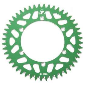 209-167-0123 Tusk Rear Aluminum Sprocket 48 Tooth Green