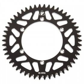 209-167-0126 Tusk Rear Aluminum Sprocket 50 Tooth Black