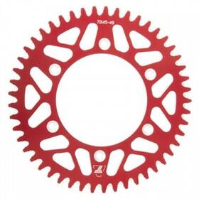 209-167-0145 Tusk Rear Aluminum Sprocket 49 Tooth Red