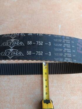 58-752-3 Ultima 28630570 Belt Drive 2 Inch 8mm 140 T. Harleys