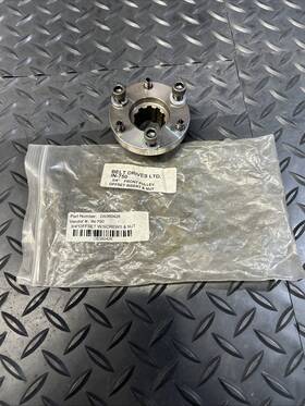 20-0937 V-twin Bdl Belt Drive Pulley 3/4 Insert And Nut For Harley Davidson By
