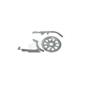 27-0160 V-twin Manufacturing Chrome Belt Guard Kit -