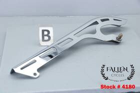 60293-06 V-twin Mfg. 2006 Harley Dyna Upper Drive Belt Guard Slotted Chrome #4180