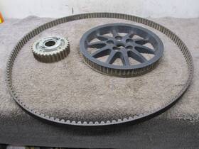 3234580 Victory 09 - 17 Vegas 8 Ball Drive Belt And Both Front Rear Pully Pullies 16k Mi