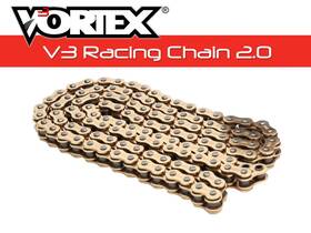 Vtx520rx3-96 Vortex 520rx3-96 520 Rx3 V3 2.0 Series Chains Gold Black 96
