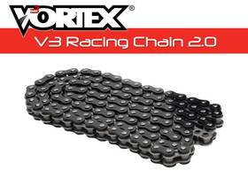 Vtx520sx3-124 Vortex 520sx3-124 520 Sx3 V3 2.0 Series Chains Black 124