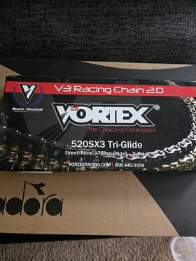 G520sx3-104 Vortex 520 Sx3 V3 2.0 Series Chains Gold 104
