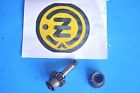 Cz250 Wd Sm275 380 400 250 Cz Engine Kickstarter Spindle Shaft Gear Kick Starter
