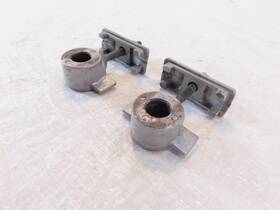 3hh-25388-00-00 Yamaha 91-99 Fzr600r Fzr600 Left And Right Rear Wheel Axle Chain Adjuster Blocks