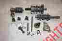 5ny-17411-00-00 Yz125 02 2002 Yz 125 Transmission Main Counter Shaft Gear Change Drum Forks