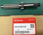 Transmission, Mainshaft; Oem Honda Nos P/n 23210-KSE-670 Fits: See Fitment Below. Fixed Price $111.28.