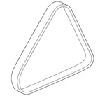Genuine Honda Belt Kit (bando) 04301-RNA-307. Fixed Price $46.09.