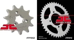 Front & Rear Kit For Yamaha YTM200 K,l,n-tri Moto 83-85 Jt Sprockets. Fixed Price $39.84.