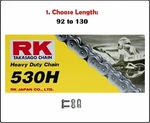Rk 530 Hd Standard Non-sealed Motorcycle Drive Chain Natural W/ Clip Master Link. Fixed Price $54.10.