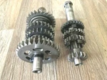 03-06 Kawasaki KLX125 Transmission Input Output Shafts Gears. Fixed Price $40.00.