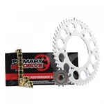Primary Drive Alloy Kit & Gold X-ring Chain Silver Rear Sprocket 1021390260. Fixed Price $144.38.