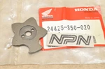 Nos Honda ATC110 ATC125 CT110 Gear Shift Drum Stopper Plate 24425-350-020. Fixed Price $43.99.