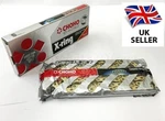 New Choho Heavy Duty X Ring Gold Motorcycle Chain 530 120 Links. Fixed Price $66.10.