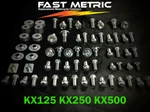 Kawasaki 96PC Hardware Bolt Kit KX125 KX250 KX500. Fixed Price $19.99.