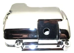 Chrome Harley Trans. Top Cover, Oem# 34468-86A 1987-1999 (except Dyna Models. Fixed Price $43.50.
