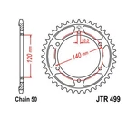 Steel Rear Sprocket 530 48T #JTR499.48 For Kawasaki Ninja ZX-6/ZZR600. Fixed Price $46.57.