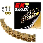 Ek 530ZVX3 Gold Ultra High Performance Nx-ring Motorcycle Chain 120 Links. Fixed Price $188.00.