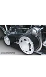 New Ultima 3.35" Open Primary 1990-2006 Evo & Twin Cam Softail Polished. Fixed Price $2950.00.