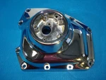 Chrome Gear Case Cam Cover Harley Twin Flh Flt Softail Dyna Fxdwg 1999-2000. Fixed Price $89.95.
