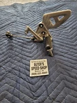 2000 Suzuki Hayabusa GSX1300R Left Side Foot Peg With Bracket And Gear Shifter. Fixed Price $120.00.