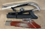 Oem Harley-davidson Dyna Belt Guards, Upper & Lower, 60293-90A, 1992-1999. Fixed Price $45.00.