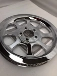 Harley Pulley Softail Standard Night Train 40606-06 2006 Chrome Exchange. Fixed Price $325.00.