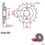 Sprockets Steel Front - 14T JTF736.14. Fixed Price $25.86.