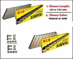 D.i.d Did 530 VX3 Xring Drive Chain Gold Or Natural With Rivet Master Link. Fixed Price $253.90.