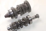 1993 Yamaha FZR600R Main & Secondary Transmission Gear Shafts. Fixed Price $52.00.