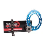 Primary Drive Chain And Sprocket Kit - Aluminum REAR/428 Blue. Fixed Price $83.22.