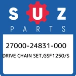 27000-24831-000 Suzuki Drive Chain SET,GSF1250/S 2700024831000, New Genuine Oem. Fixed Price $437.40.